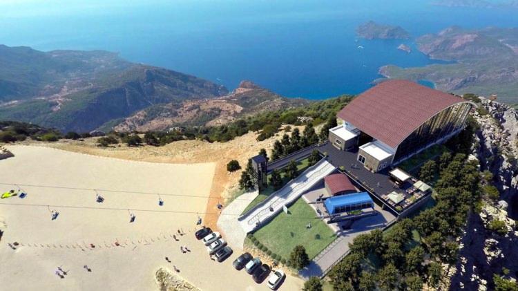 <p> Şu an Babadağ'dan yamaç paraşütüyle uçmak isteyen tatilcilerin ulaşımı, Ölüdeniz Mahallesi'nden paraşüt firmalarına ait minibüslerle sağlanıyor.<br />
</p>