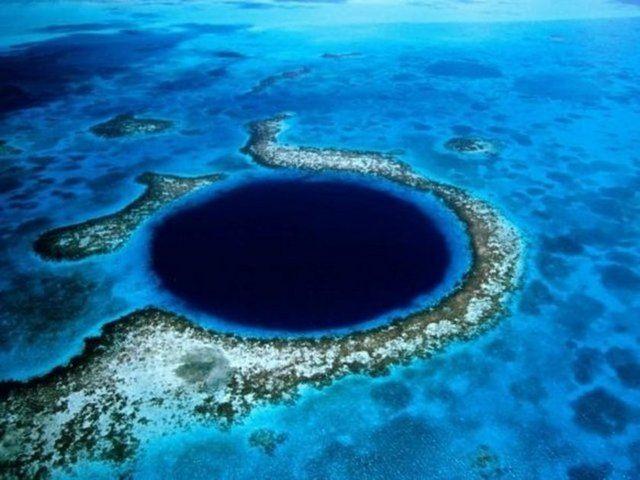<p>1. Great Blue Hole, Belize</p>

<p> </p>
