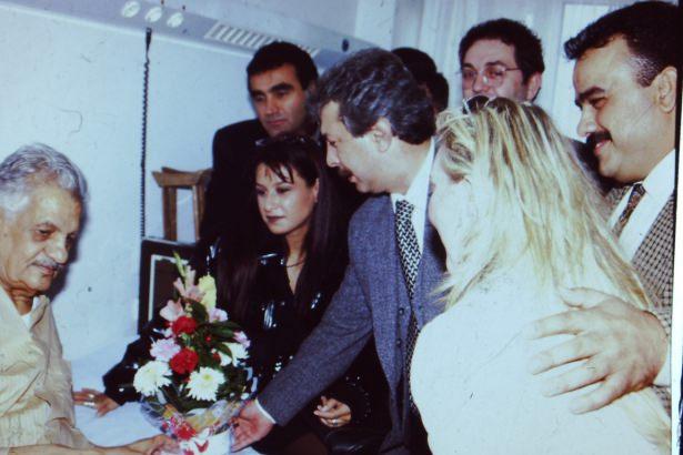 <p>Erol Taş hastane ziyareti</p>
