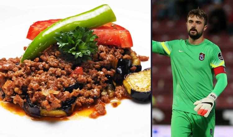 <p>Onur Kıvrak - Patlıcan musakka</p>

<p>Trabzonspor'un kaptanı Onur Kıvrak ise patlıcan musakkadan vazgeçemiyor.</p>
