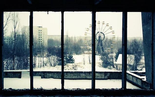 <p>Pripyat, Ukrayna</p>

