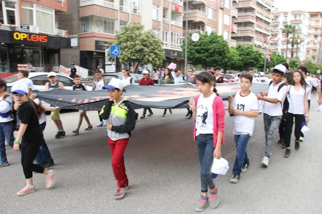 <p>HATAY</p>
<p>Hatay'da 19 Mayıs Atatürk'ü Anma Gençlik ve Spor Baramı kapsamında gençlik yürüyüşü düzenlendi.</p>