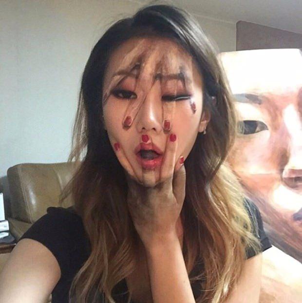 <p>Güney Koreli makyaj uzmanı Dain Yoon, bu aralar sosyal medyanın en çok konuşulan kişilerinden biri. </p>
