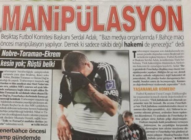 <p>15- 2009/10 sezonunda kötü bir performans gösterse de Beşiktaş'ın Kadıköy karnesi çok da kötü değildi. Ancak Serdal Adalı, o dönem yaşanan gelişmelerin ışığında yangını biraz körüklemiş. Sonuç hüsran...</p>

<p> </p>
