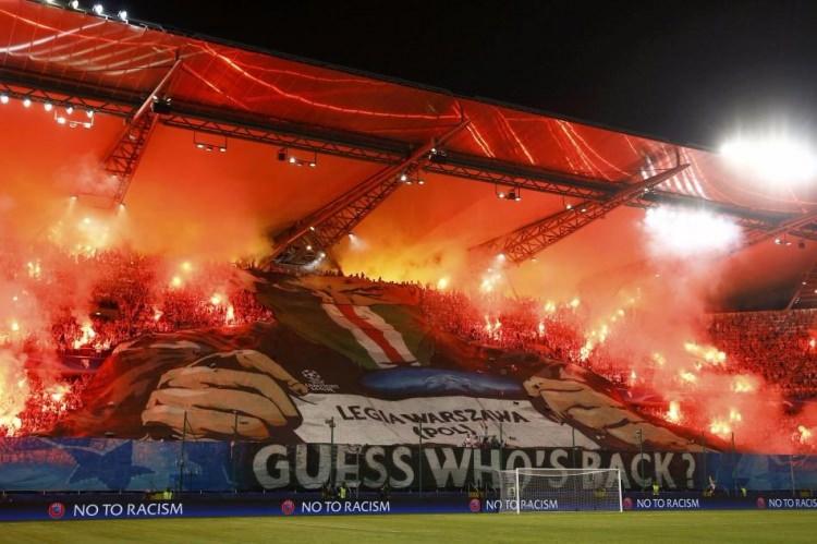 <p>Legia Varşova'nın Dortmund koreografisi: "Tahmin edin, kim geri döndü"</p>
