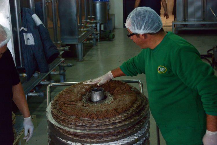 <p>Taş değirmenin bulunduğu fabrikalarda sezonun ilk zeytin sütünün üretilmeye başlandığını ifade eden Ferhatoğlu, bu ürünün fiyatının erken hasat zeytinyağıyla aynı olduğunu kaydetti.</p>