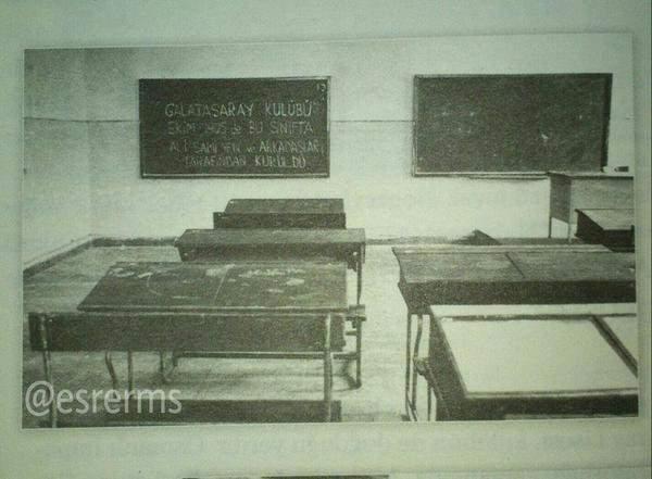 <p>Galatasaray, Ali Sami Bey ve arkadaşları tarafından bu sınıfta kuruldu.</p>
