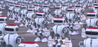 1069 robot dans ederek d&uuml;nya rekoru kırdı
