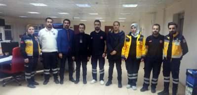 112 &ccedil;alışanları deprem anında g&ouml;rev yerlerini terk etmedi