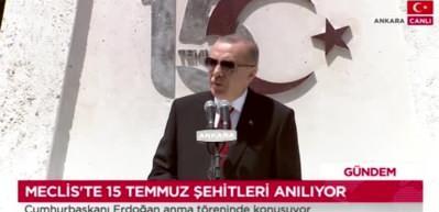 15 Temmuz anma t&ouml;renleri başladı! Erdoğan'dan tarihi mesajlar