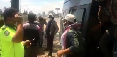 16 kişilik minib&uuml;sten 28 yolcu &ccedil;ıktı