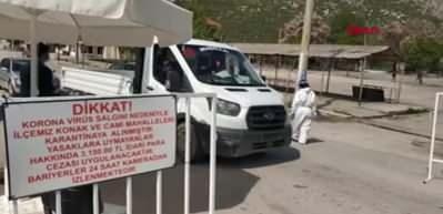 192 kişinin karantinaya alındığı &Ccedil;eltik&ccedil;i'de &ouml;nlemler en &uuml;st d&uuml;zeyde