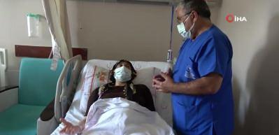 G&ouml;ren hamile sandı, karnından 6,5 kilo kitle &ccedil;ıktı