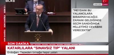 Başkan Erdoğan'dan sert s&ouml;zler!