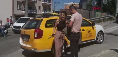 Bursa'da dehşet anları kamerada! Muhabirler gen&ccedil; kadını kurtardı