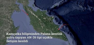 Rusya&rsquo;nın Kam&ccedil;atka b&ouml;lgesinde AN-26 tipi bir yolcu u&ccedil;ağıyla bağlantı kesildi