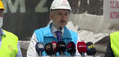 Halkalı-İstanbul Havalimanı metrosunun y&uuml;zde 60'ı tamamlandı