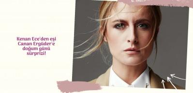 Kenan Ece'den eşi Canan Ergüder'e doğum günü sürprizi!