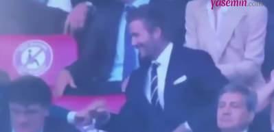 Tom Cruise ve David Beckham'dan erken gol sevinci!