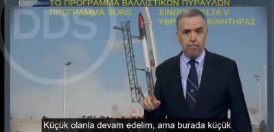 Korku tavan yaptı! T&uuml;rkiye'nin yeni roketini g&ouml;ren Yunan spiker paranoyaklaştı