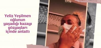 Yeliz Yeşilmen'in oğlunun başına gelen korkunç kaza! Deniz birden kan oldu...