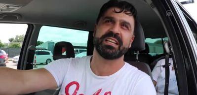Gurbet&ccedil;i adamın vatan sevgisi izleyenleri duygulandırdı