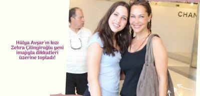 H&uuml;lya Avşar'ın kızı Zehra &Ccedil;ilingiroğlu yeni imajıyla dikkatleri &uuml;zerine topladı!