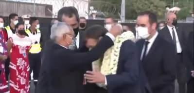 Macron'un Fransız Polinezyası ziyaretinde zor anları