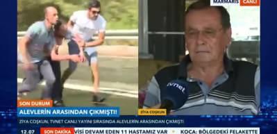 Alevlerin arasından &ccedil;ıkan Ziya Coşkun konuştu: Canlı kalacağım aklıma gelmedi