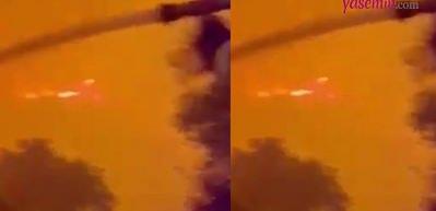 Oyuncu İbrahim &Ccedil;elikkol hortumla alevlerin i&ccedil;inde! 