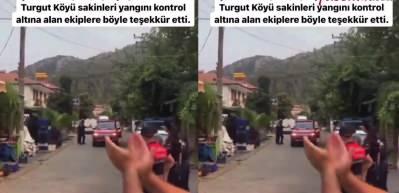 Şarkıcı Altay, itfaiye erlerinin alkışlandığı g&ouml;r&uuml;nt&uuml;y&uuml; paylaştı