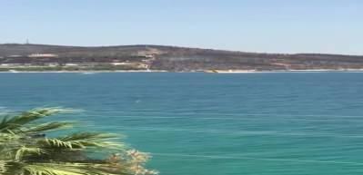 Tatilciler su almaya gelen u&ccedil;ağı engellemişti: Soruşturma a&ccedil;ıldı