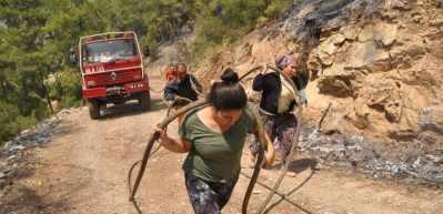 Yangının sembol ismi Merve Ko&ccedil;yiğit konuştu!