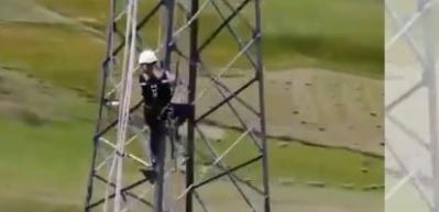 Hayatını tehlikeye atarak &ccedil;alışan Edanur Doğan 'Erkek işi' diye bakana inat mesleğini yapıyor