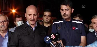 İ&ccedil;işleri Bakanı Soylu'dan sel b&ouml;lgesi Bozkurt'ta a&ccedil;ıklamalar