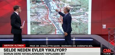 Selde evler neden yıkıldı? Canlı yayında tek tek anlattı