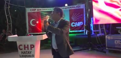 CHP Grup Başkanvekili &Ouml;zg&uuml;r &Ouml;zel, Hatay'da partilileriyle bir araya geldi
