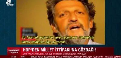 HDP'den Millet İttifakı'na g&ouml;zdağı!