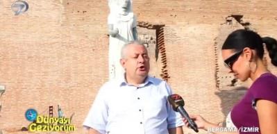 Kırmızı tuğlalarla yapılan en yüksek tarihi yapı: Bergama Kızıl Avlu
