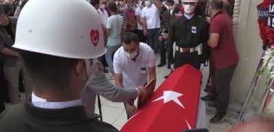 Şehit Uzman &Ccedil;avuş, g&ouml;zyaşlarıyla toprağa verildi