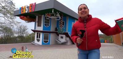 Kocaeli'deki bu evde her şey yer çekimine karşı duruyor