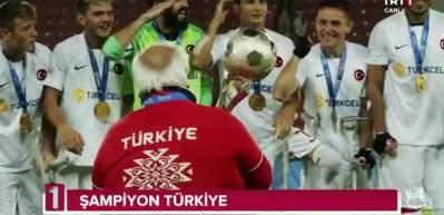 Ampute Futbol Milli Takımı'nın kupa sevinci!