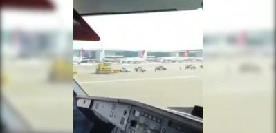 Avrupa Şampiyonu Ampute Milli Takımı'na pistte coşkulu karşılama!