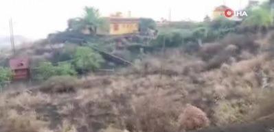 La Palma Adası&rsquo;na k&uuml;l yağıyor
