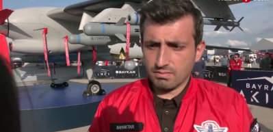 Sel&ccedil;uk Bayraktar şaşırdım deyip a&ccedil;ıkladı: Almanya'ya kadar uzandı