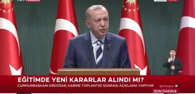 Başkan Erdoğan tarihi adımı duyurdu! Onaylama kararı aldık