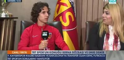 Emre Demir: Transferimi imza atacağım g&uuml;n &ouml;ğrendim