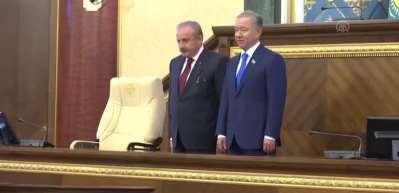 TBMM Başkanı Şentop'tan Kazakistan'da yeni alfabe mesajı