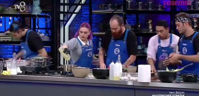 MasterChef'te korku dolu dakikalar! Alev aldı...