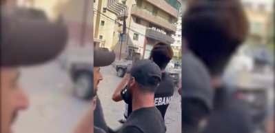 L&uuml;bnan'da sokak ortasında dehşet g&ouml;r&uuml;nt&uuml;ler